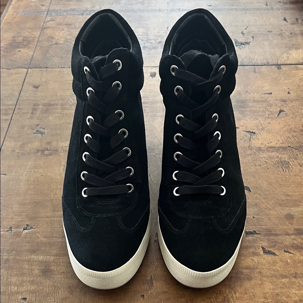 Via Spiga Black and White Sneakers